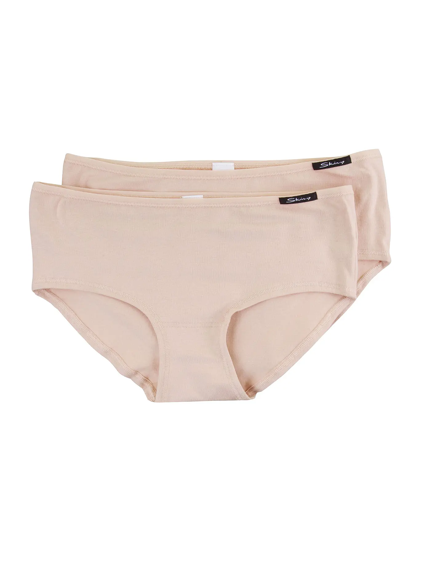 SKINY | Pants 2-er Pkg. "Advantage Cotton" (Weiss) | beige